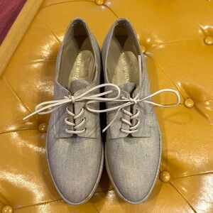 Stuart Weitzman like new platform shoes.